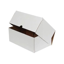 20x13x7,5cm E-ticaret Kargo Kutusu - 4 Nokta - Beyaz Diğer