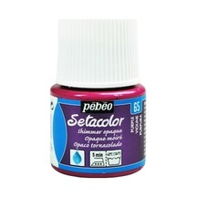 Pebeo Setacolor Shimmer Pırıltılı Opak Kumaş Boyası 39 Amethyst