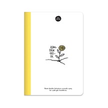 Keskin Color Hisli Şeyler A5 80 Yp. Renkli Sayfa Sarı Çizgili Defter 500641-99