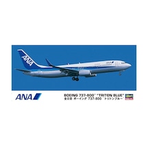 Hasegawa 37 10737 1/200 Ölçek, Boeing 737-800 Ana Triton Blue , Yolcu Uçağı Plastik Model Kiti-49760