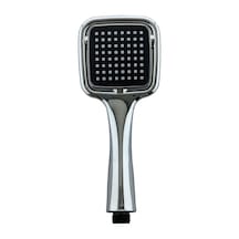 Ahlez Elite Kare Tek Fonksiyonlu Duş Başlığı Poşet Ambalaj Krom