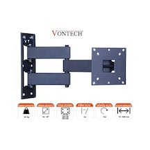 Vontech Vt 222 Hc Pro 10 27" Lcd/Led Tv Hareketli Askı Aparatı