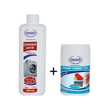 Ersağ Çamaşır Aktif 1 L + Ersağ Renkli Çamaşır Yıkama Tozu 1 KG