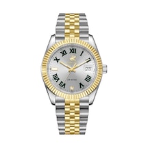 Bevrly Hılls Polo Club Erkek Kol Saati Bp3665x.430 Silver-gold Gri