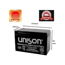 12V 7 Ah Unison Kuru Bakimsiz Akü Oyuncak Araçlara / 327600454