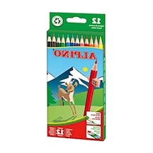 12 Adet Renkli Boya Kalemi, Parlak Renklerle Çizim İçin 103 Ivory