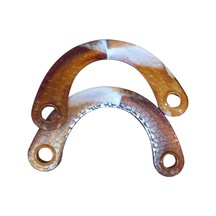 Çanta Sapı Ay Model Kahverengi-beyaz 20 Cm