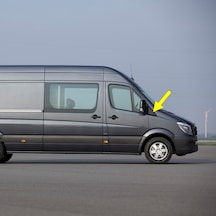 Mercedes Sprinter 07-16 Sağ Dikiz Ayna Kapağı Üçgen A9068110107