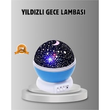 Çocuk Gece Lambası 6 Modlu Renkli Led Enerji Tasarruflu Masal Işığı Diğer
