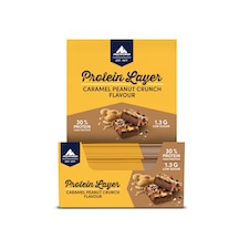 Protein Layer Çıtır Çıtır Karamel Fıstık Cruch Yüksek Protein Bar