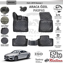 Mercedes Cla / 2019 Sonrası / Siyah / Rizline Paspas