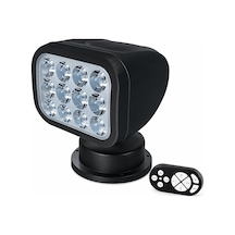 Seaflo Uzaktan Kumandalı LED Projektör 12/24V 28W Siyah