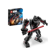 Vader Robotu 75368-6 Yaş Ve Üzeri Hayranı Çocuklar İçin Yaratıcı Oyuncak Yapım Seti 139 Parça