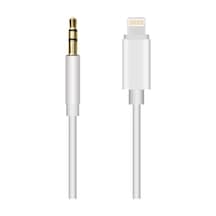 Apple Uyumlu iPhone 7 8 X Max 11 12 Pro Lightning To Aux Kablo 1mt Araç Müzik Kulaklık Ses Aux Dönüştürücü