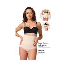Armillia Dimoda Kadın / Kız Lazer Kesim Yüksek Bel Slip Korse Ten Ten