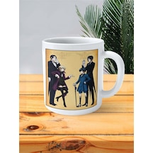 Black Butler Kuroshitsuji Baskılı Kupa Bardak Kişiye Özel Model 2 Çok Renkli