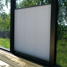 Perdema Kancalı/vidalı Blackout Plise Karartma Cam Balkon Perdesi - Ofis Perdesi - Mutfak Perdesi - Salon Gri V04