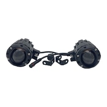 Offroad Sis Lambası Sarı-beyaz 6.4 X 8.1 X 5.9 Cm Set 12-60v / Lass367