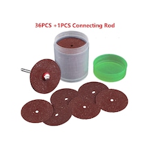 Aşındırıcı Kesme Diski Dairesel Testere Bıçağı Döner Alet Zımpara Taşı 36 Adet 24mm