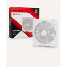 Maximus Tayfun Masa Üstü Kutu Vantilatör 12''