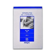 0209 Sipariş Fişi Otokopili Büyük 2x50