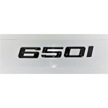 Bmw 650i Piano Black Bagaj Yazısı İthal Ürün A++ Kalite
