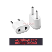 Amerikan Priz Dönüştürücü Amerikan Tipi Standart Fiş Çevirici