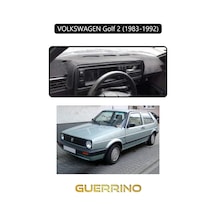 Volkswagen Golf 2 1983-1992 Torpido Koruma Halısı Siyah Kenar
