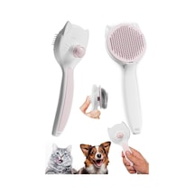 Ata Home Kedi Köpek Otomatik Temizlenen Tuşlu Tüy Toplayıcı Tarak