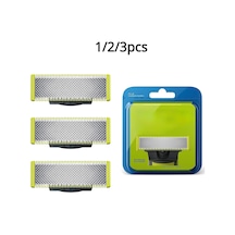 1/2/3 Adet Tıraş Makinesi Yedek Bıçak Yedek Kafa 1 Adet