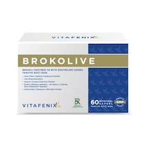 Vitafenix Brokolive Brokoli Ekstresi 60 Bitkisel Kapsül