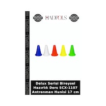 Delux Serisi Bireysel Hazırlık Ders Scx-1107 Antrenman Hunisi 17 Cm Çok Renkli