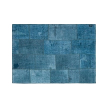 El Dokuması Patchwork Vintage Yün-pamuk Hemp Halı 36933 157 X 220 Cm Çok Renkli