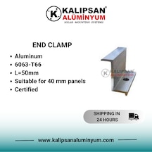 40'lık Z Sonlandırma Clamp-100 Adet