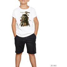 The Walking Dead Michonne Beyaz Çocuk Tişört