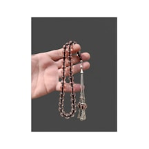 Ateş Kehribar Tesbih Küre Kesim Gümüş - 867667499 Gümüş - 867667499 Gümüş