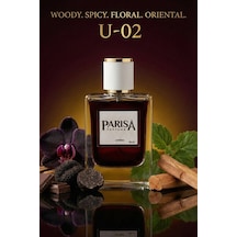 U-02 Black Orchid Edp 50 Ml - Siyah Orkide & Baharat Notalı Oryantal Odunsu Unisex Parfüm Prsu02 Odunsu