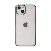 Apple Uyumlu iPhone 14 Plus Kılıf Element Silikon - Yeşil 0.2M-Çok Renkli