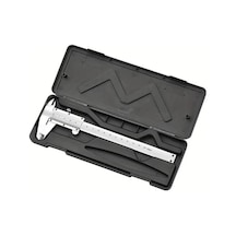 150mm / 0.02mm Paslanmaz Çelik Mekanik Kumpas - Sürgülü Manuel Kumpas