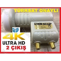2 Li Full Hd 4K 3D Twin Lnb Yağmur Koruma Kapaklı
