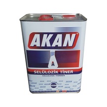Akan Selülozik Tiner 2250 Ml Kaliteli 1 Galon