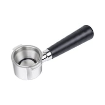 Xiyyadms Delonghi Ecp31.21/eco310/ecp35.31 Uyumlu Paslanmaz Çelik Kahve Filtre Kolu - Ahşap Saplı