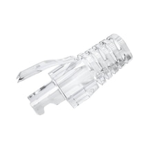 100 Adet - Rj45 Cat5e Cat6 Cat6a Boots Konnektör Şeffaf Jack Koruma Kılıfı