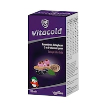 Vitacold Vitamin Mineral Kara Mürver Beta Glukan Şurup 100 ML