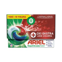 Ariel Pods Kapsül Çamaşır Deterjanı Oxi 10'lu Diğer