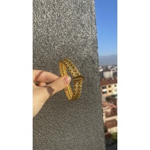 Dorika Toplu Kelepçe Altın Bilezik
