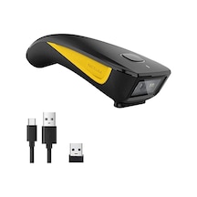 Netum C750 Kablosuz Barkod Okuyucu Bluetooth , Küçük Cep Usb 1d 2d Envanter İçin Qr Kod Tarayıcı, Tablet Apple iPhone Uyumlu Apple iPad Uyumlu Android İos Pc Pos İçin Barkod Görüntü Okuyucu