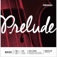 D'Addario J611 3/4M Prelude G Kontrabas Teli (Sol)