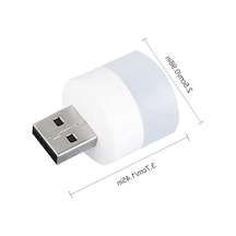 Usb Led Küçük Beyaz Işık Lamba - Enerji Tasarruflu 10 Parça Siyah