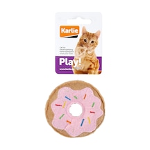 Karlie Peluş Kedi Oyuncağı 7,5 Cm Çörek Pembe